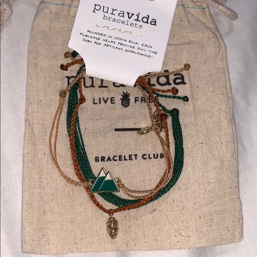 Pura Vida set of 3 bracelets